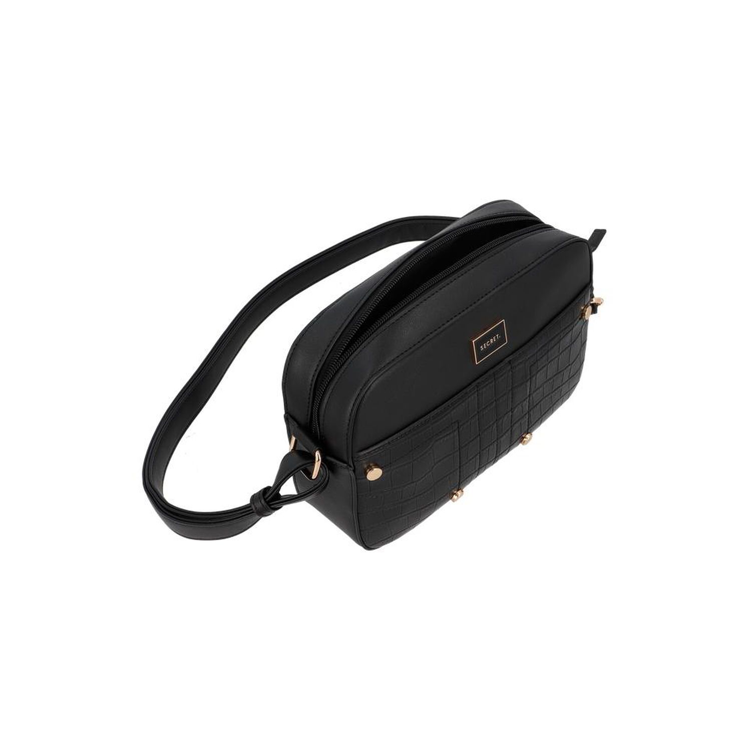 Bandolera Secret Polonia St6 S Negro image number 3.0