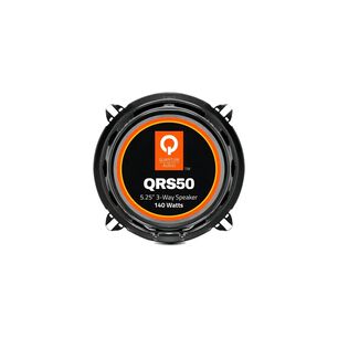 Par De Bocinas Quantum Qrs50 5.25 De 3 V&iacute;as Para Auto Negro