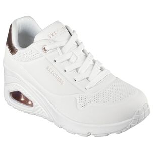 Zapatilla Urbana Mujer Skechers Uno Wedge Blanco