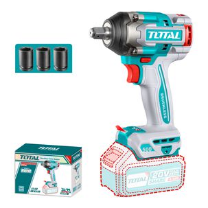 Llave De Impacto Inalámbrica 1/2" 20v 500nm Total