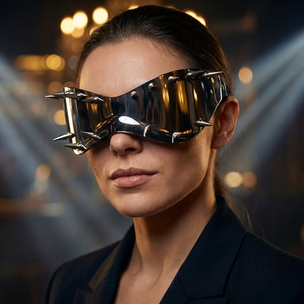 Lentes Premium Steampunk Para Fiestas Reggaet&oacute;n Metaleros image number 0.0