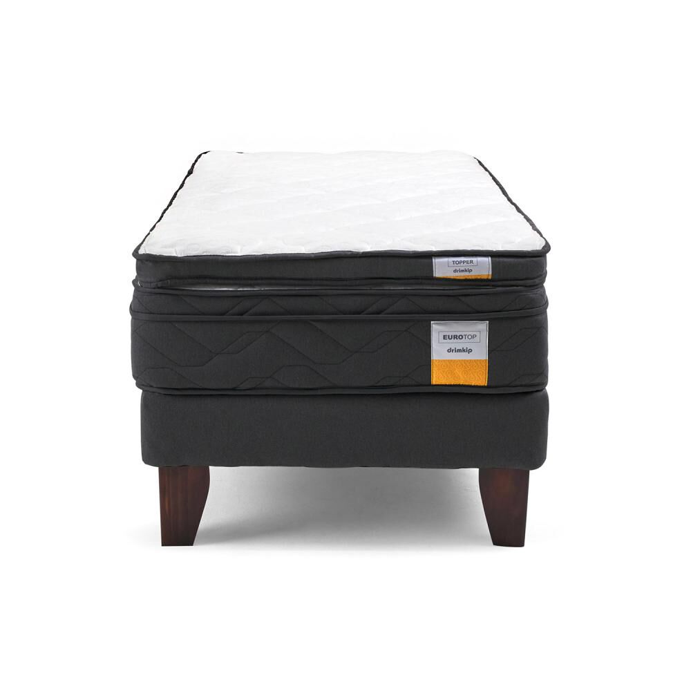 Cama Europea Drimkip Eurotop Plus / 1 Plaza / Base Normal + Topper image number 0.0