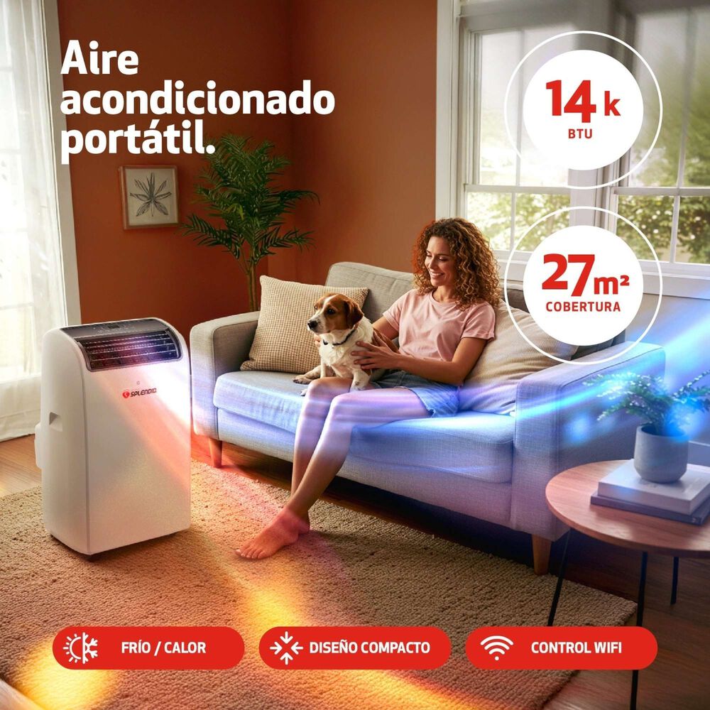 Aire Acondicionado Port&aacute;til 12000 Btu Wi Fi Splendid image number 12.0