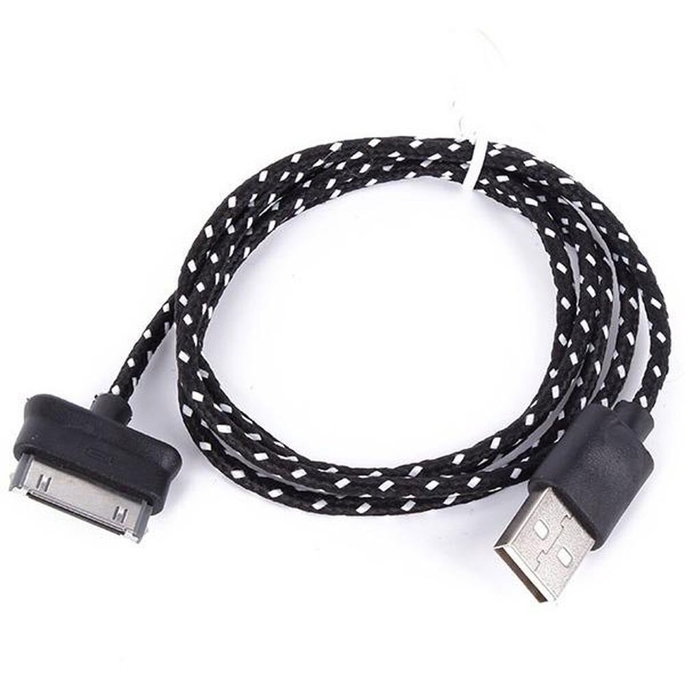 Cable Usb Tipo Cordon Para Carga Iphone 4 4s Dock 3mts image number 0.0