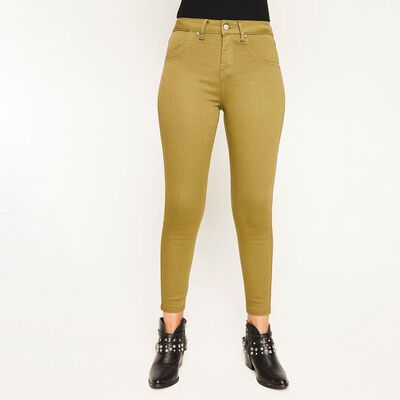 Jeans Básico Regular Skinny Mujer Rolly Go