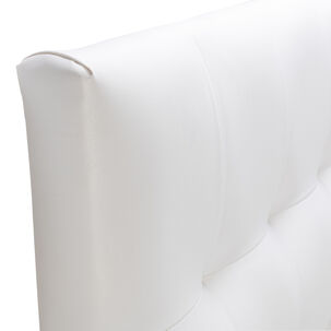 Respaldo Alicante Con Patas Pu 1 Plaza Blanco