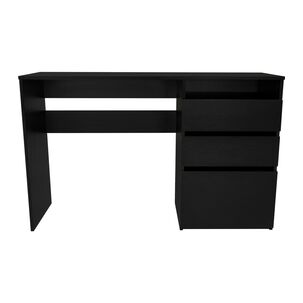 Escritorio 3 Cajones Fm-049n - Negro