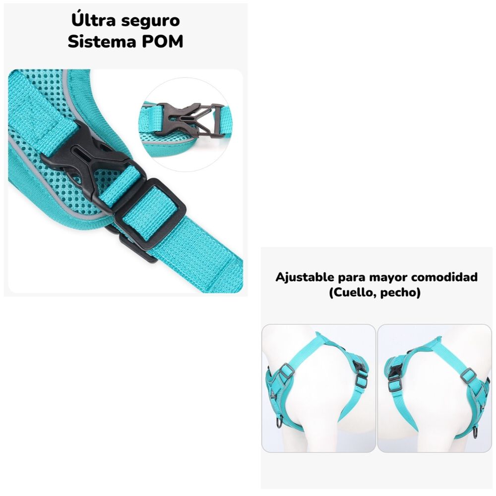 Arn&eacute;s Para Perro Ajustable Con Correa Reflectantes M image number 7.0