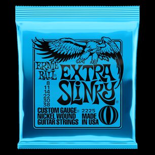 Set De Cuerdas Ernie Ball Extra Slinky 8 &ndash; 38