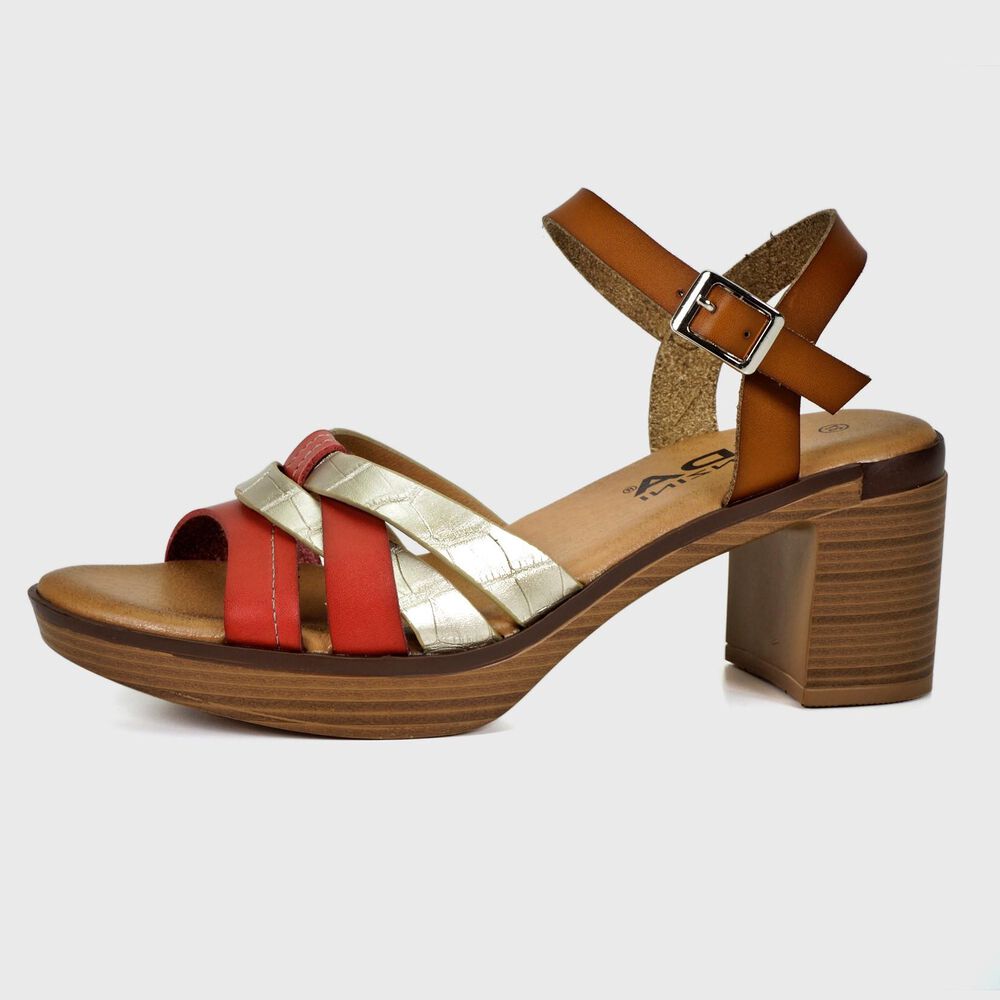 Sandalia Fernanda Rojo image number 0.0