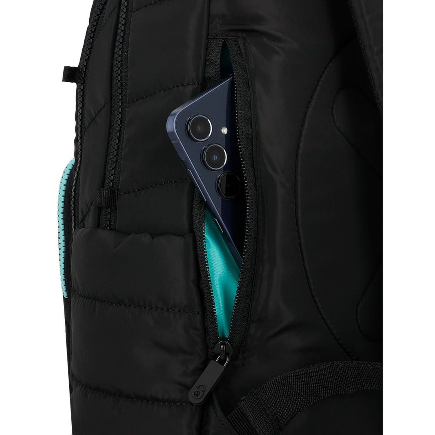 Mochila Notebook Xtrem Hamilton 6xt Negro/verde Agua 14" image number 8.0