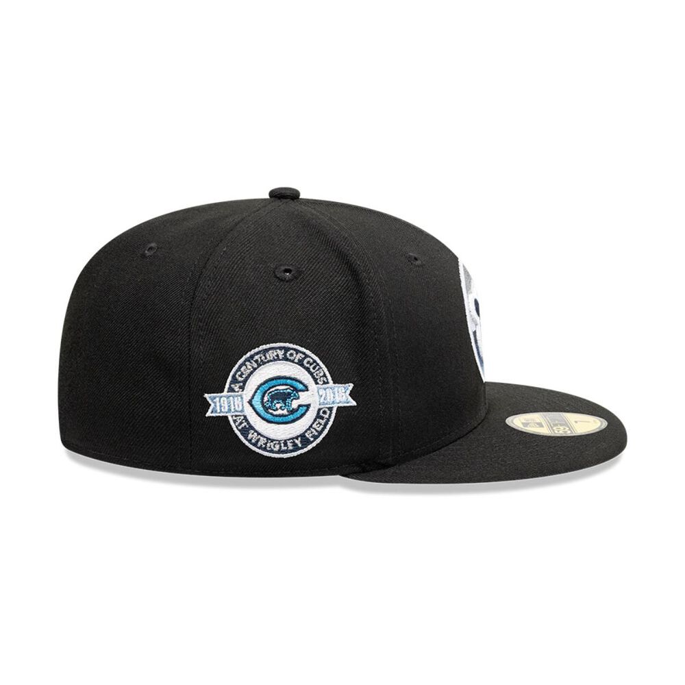Gorra 59fifty Mlb Chicago Cubs Pack Raceway Black image number 3.0