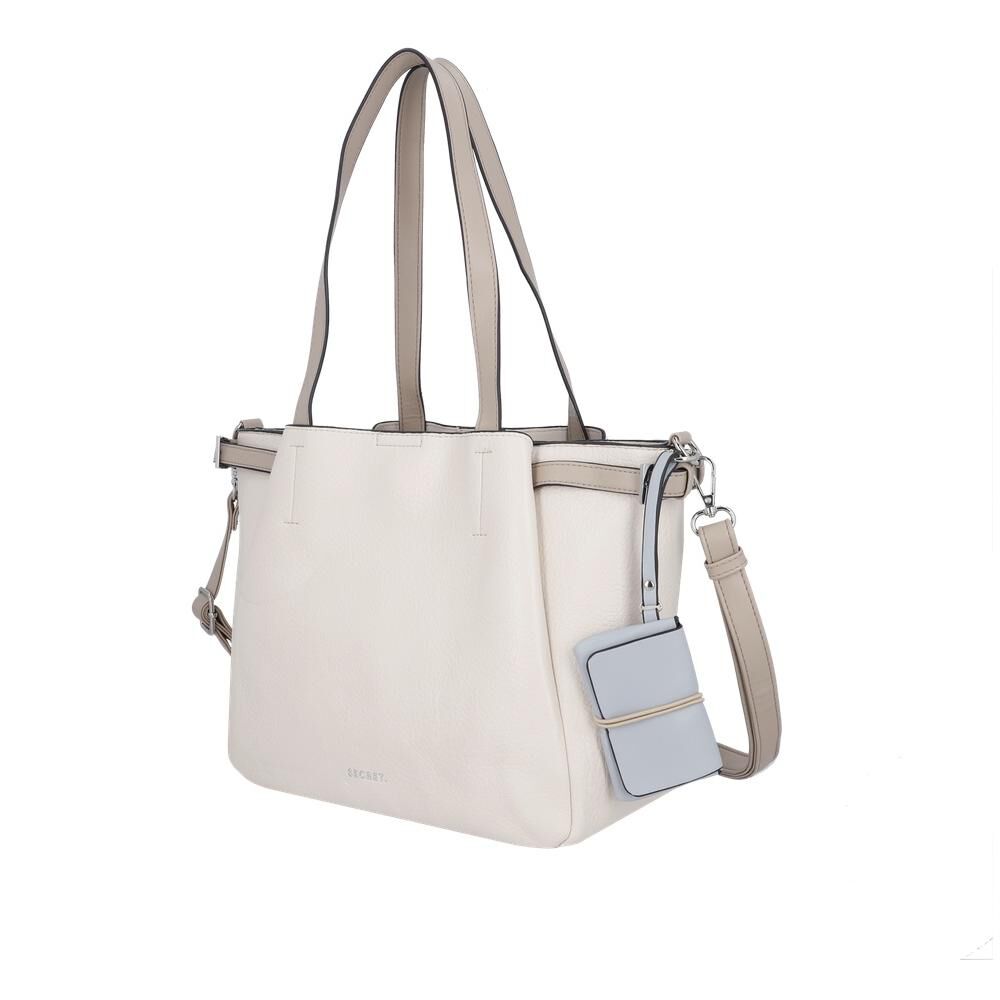 Cartera De Hombro Secret Zamora St6 L Beige image number 1.0
