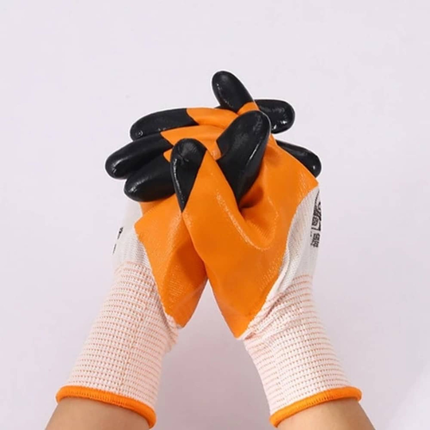 Pack 12 Pares Guantes Goma Antideslizantes Jardin Limpieza image number 2.0