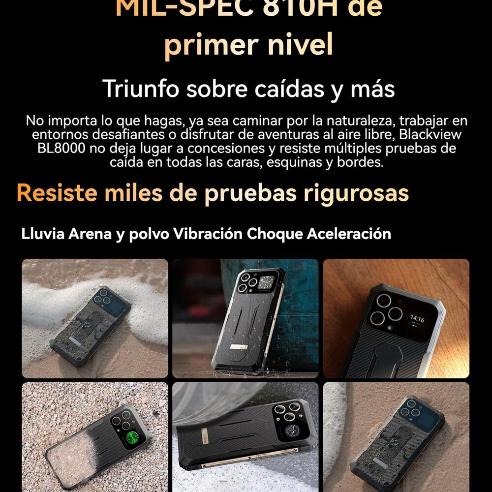Blackview Bl8000 - Resistente 5g, Ip68, Ip69k Y Mil-std-810h image number 5.0