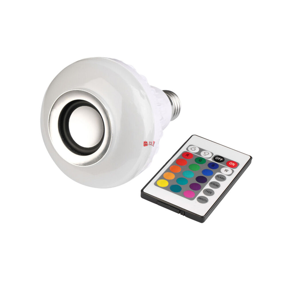 Ampolleta Led Con Parlante Bluetooth Y Control Remoto - Ps image number 1.0