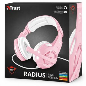 Audifonos Gamer Rosados Trust Radius Gxt 310 Multiplataformas