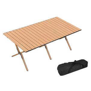 Mesa De Camping Plegable Impermeable 120x58cm Kemi