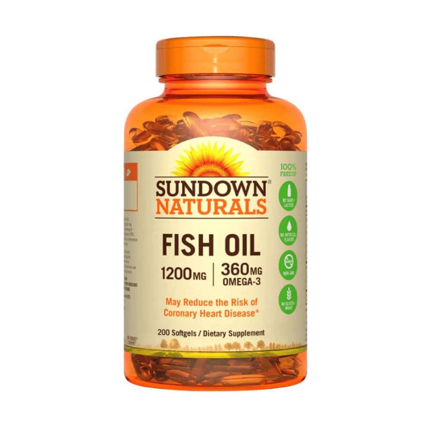 Omega 3 Extra Fish Oil 1200 Mg 200 Softgels image number 0.0