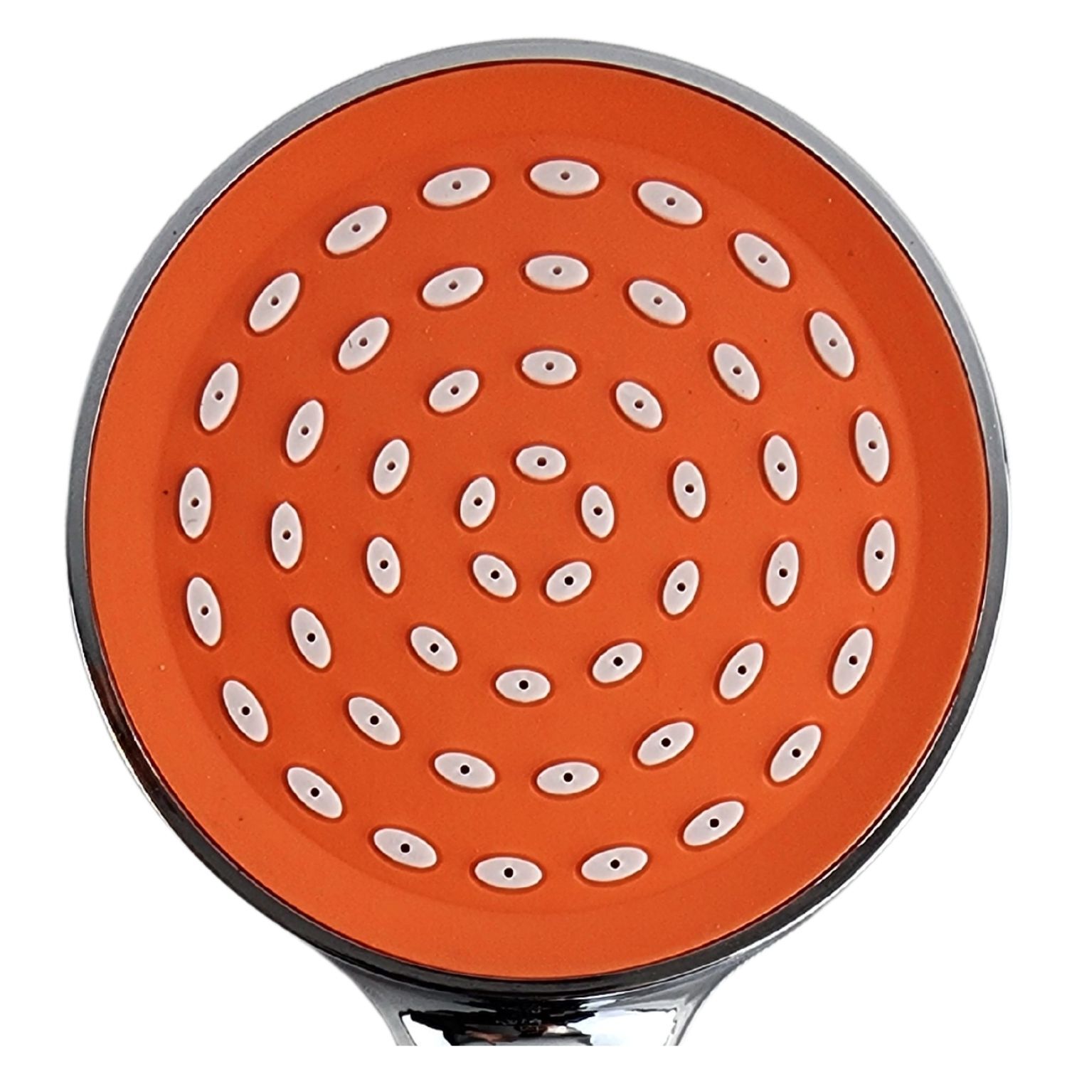 Pack Manguera Flexible 150cm Soporte Mango Ducha Naranjo image number 4.0