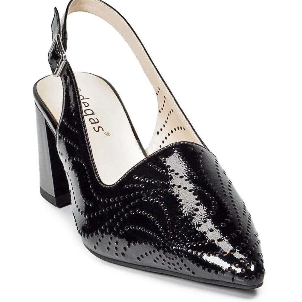 Zapato Cuero Adaya Negro image number 2.0