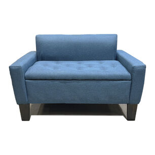 Mini Sill&oacute;n Ba&uacute;l Hvm Azul Petroleo