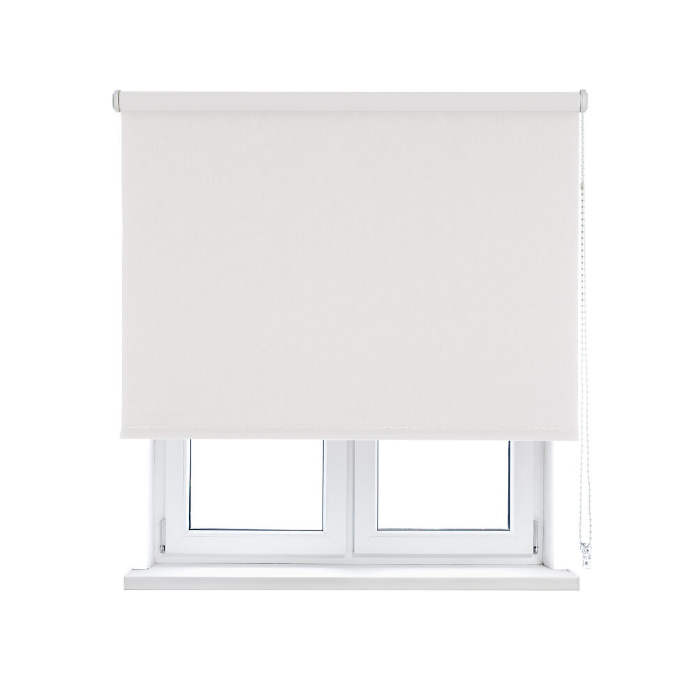 Cortina Roller Premium Blackout Sundusk Blanco 120x190 Viewtex image number 0.0