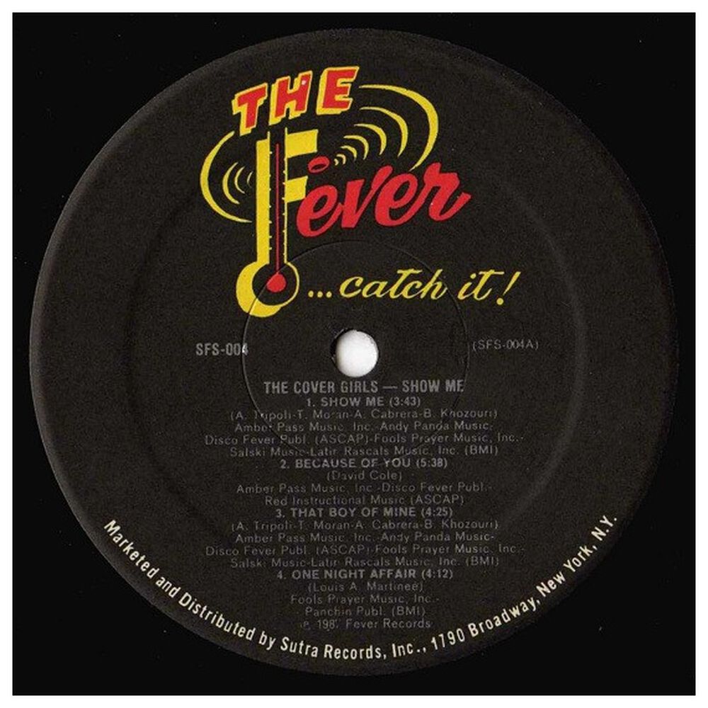 Cover Girls - Show Me | Vinilo Usado image number 2.0
