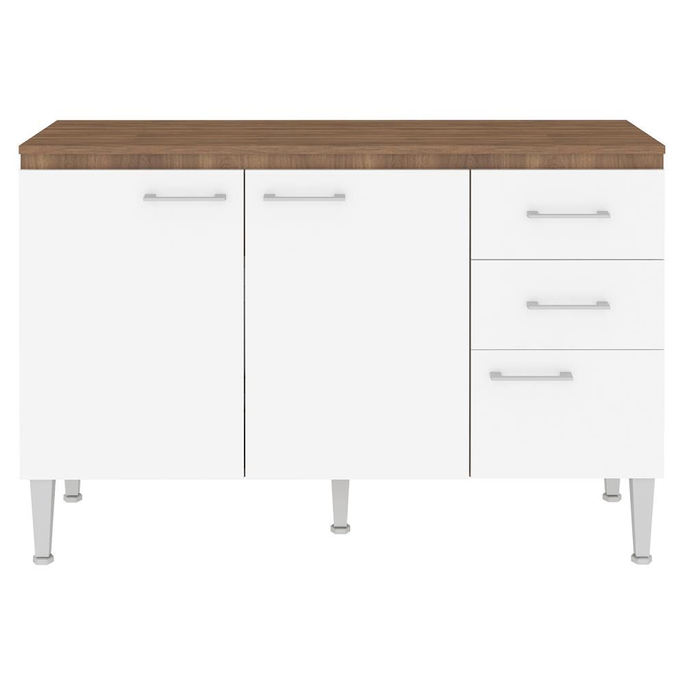 Mueble De Cocina Base Vekkahome Opie 120 Cm image number 4.0