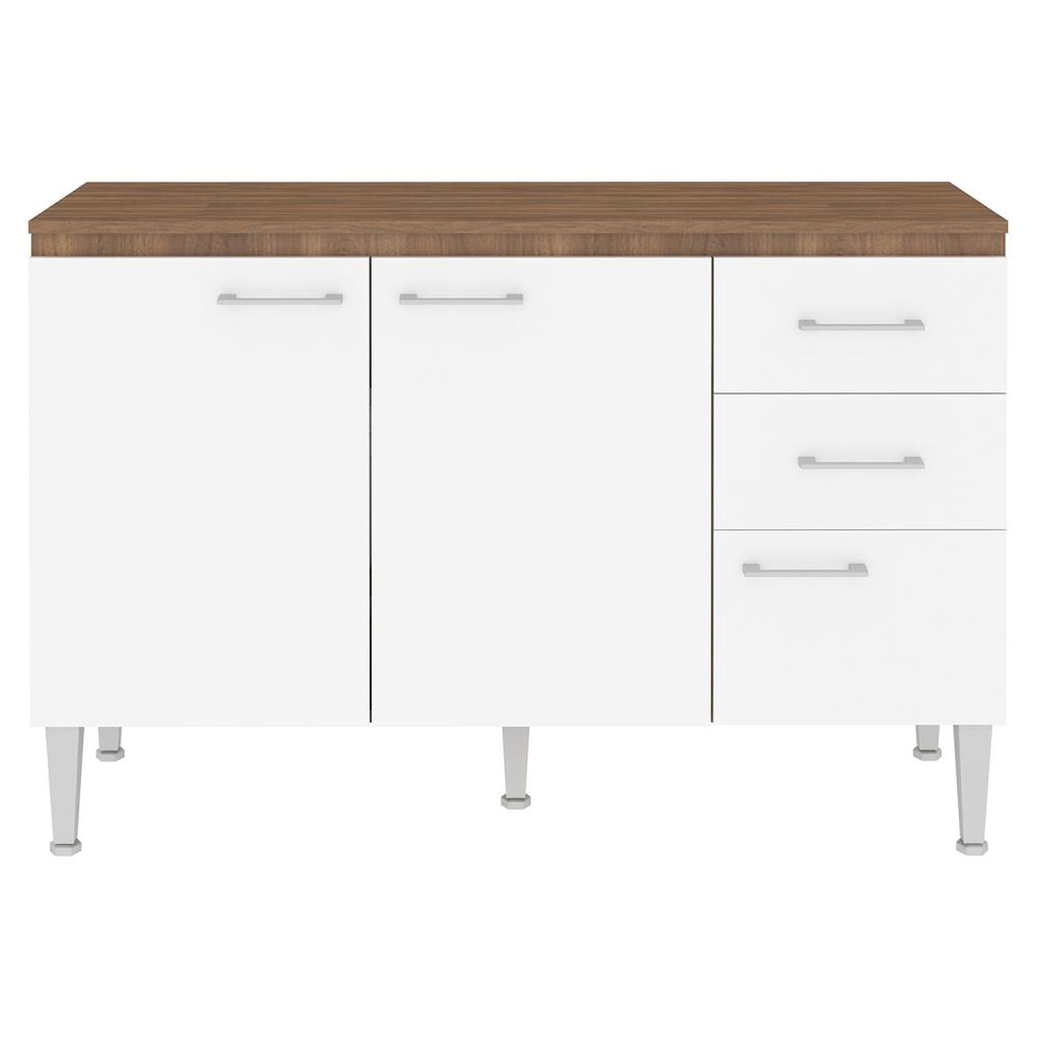 Mueble De Cocina Base Vekkahome Opie 120 Cm image number 4.0