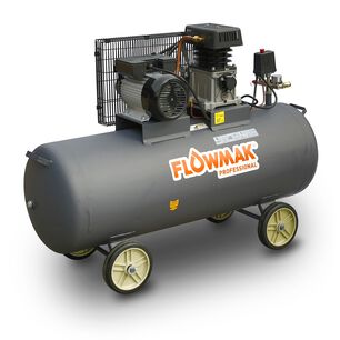 Compresor De Aire 150 Litros 3hp 220v 8 Bar Flowmak