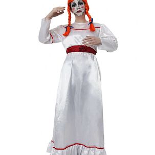 Disfraz Anabelle, Adulto, Incluye Peluca Cd0656