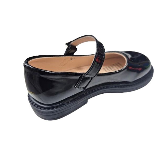 Zapato Charol Ni&ntilde;a Negro Cueca
