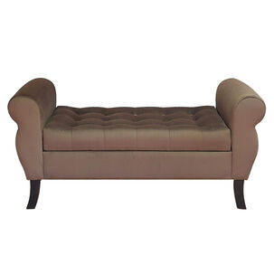 Banqueta Baul Diva Color Café