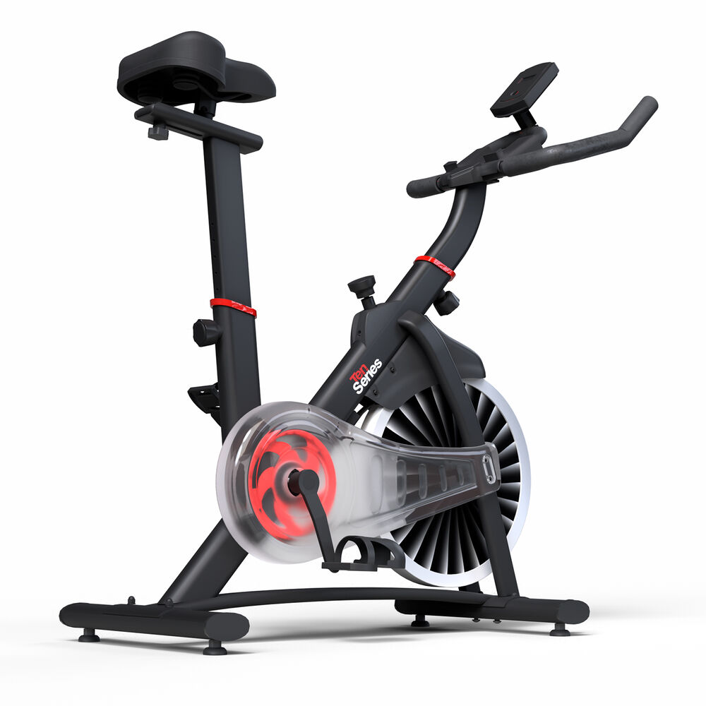 Bicicleta Spinning Xt50 Red Magnética Ten Series image number 3.0