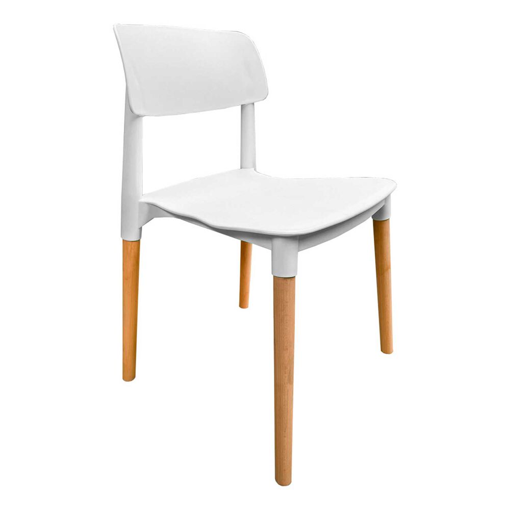 Juego De Comedor New York + 4 Sillas Lisboa Blancas image number 6.0