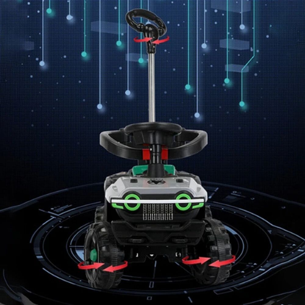 Vehiculo Jeep Todoterreno Para Niños Con Varilla De Empuje image number 1.0