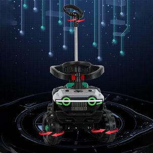 Vehiculo Jeep Todoterreno Para Niños Con Varilla De Empuje