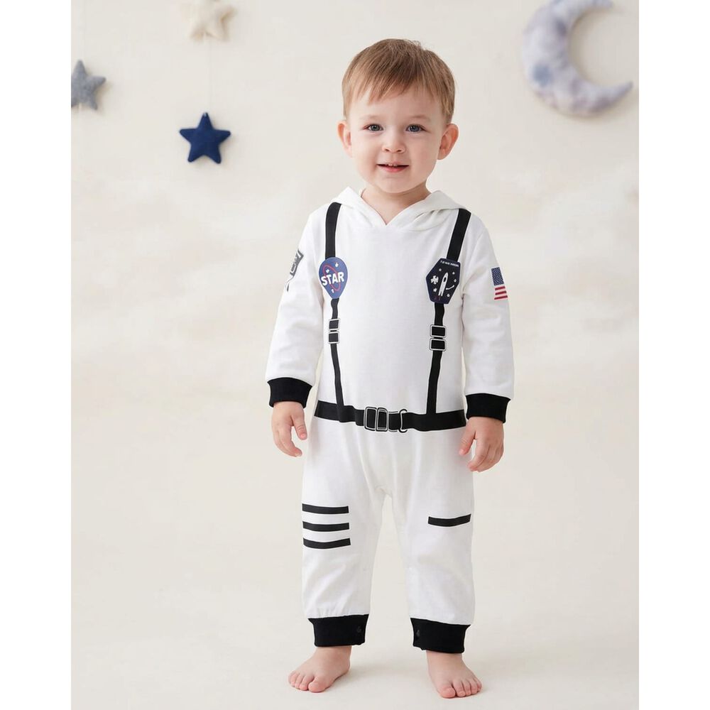 Disfraz Astronauta Cosplay Juego Rol Traje Espacial Ni&ntilde;os image number 34.0