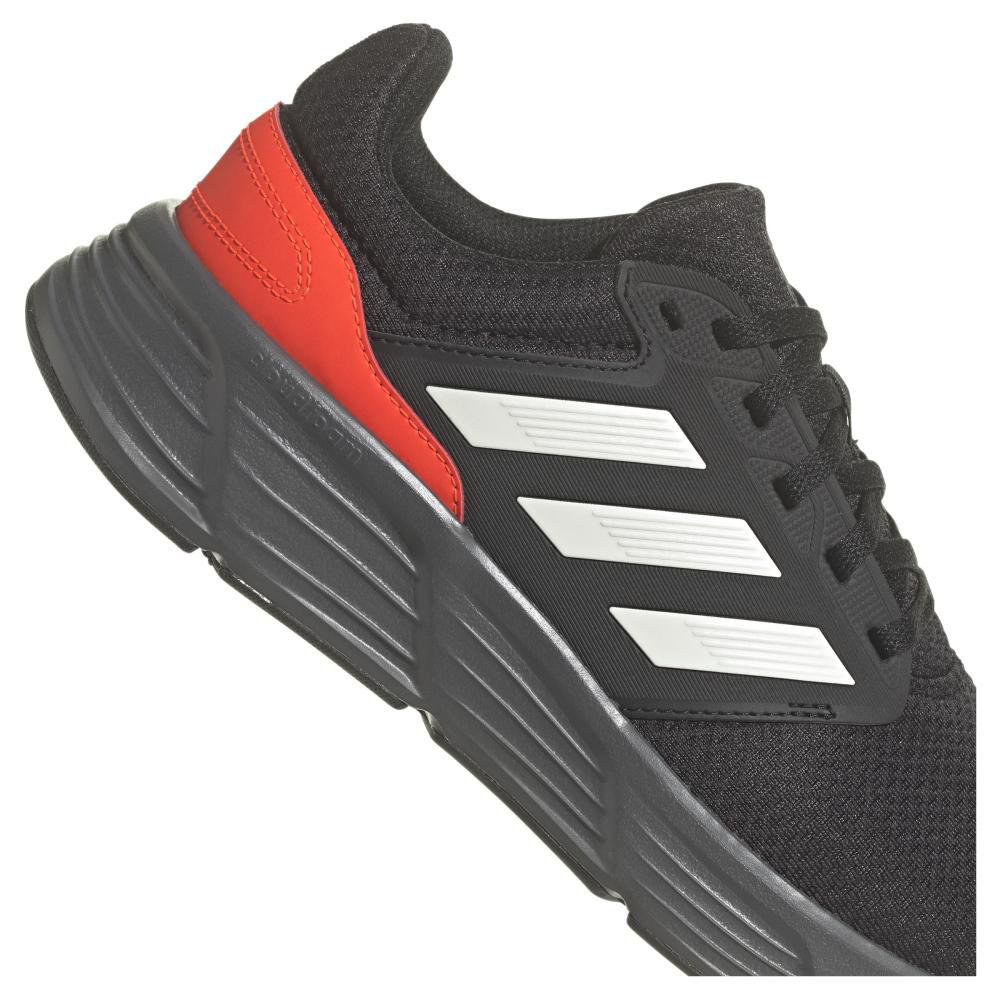 Zapatilla Running Hombre Adidas Galaxy 6 Negro image number 6.0
