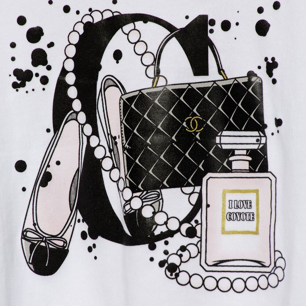 Polera Blanca Perfume Adulto Algodón Peruano image number 2.0