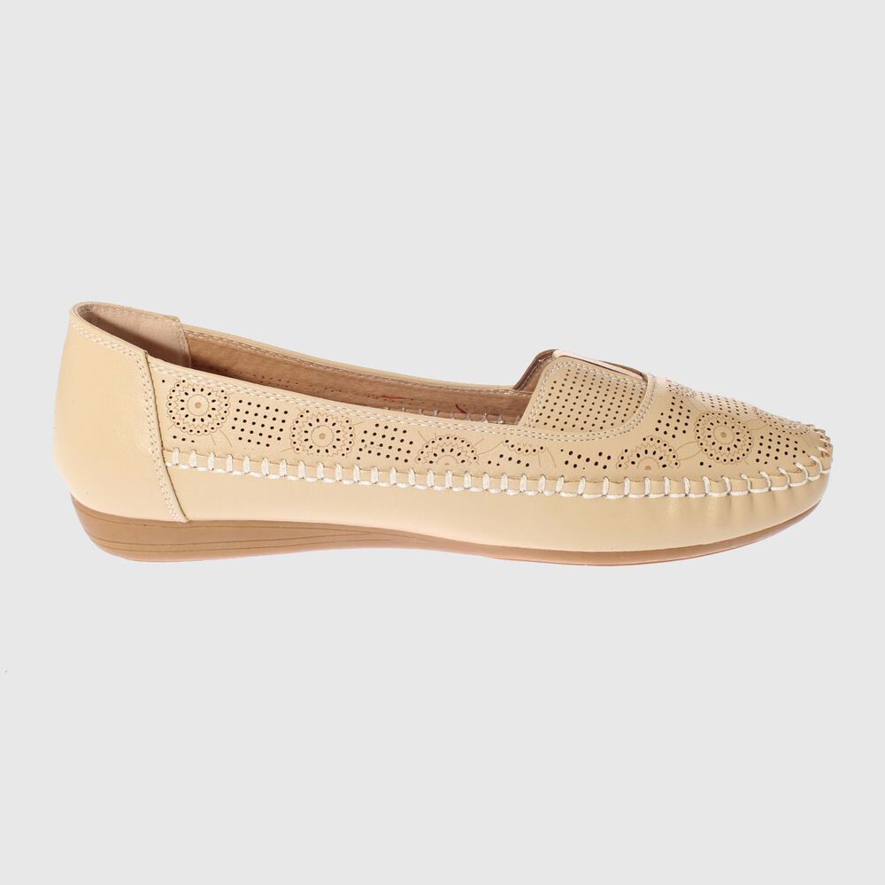 Mocasín Beige Modelo Italiano Art. 5ask64244beige image number 3.0