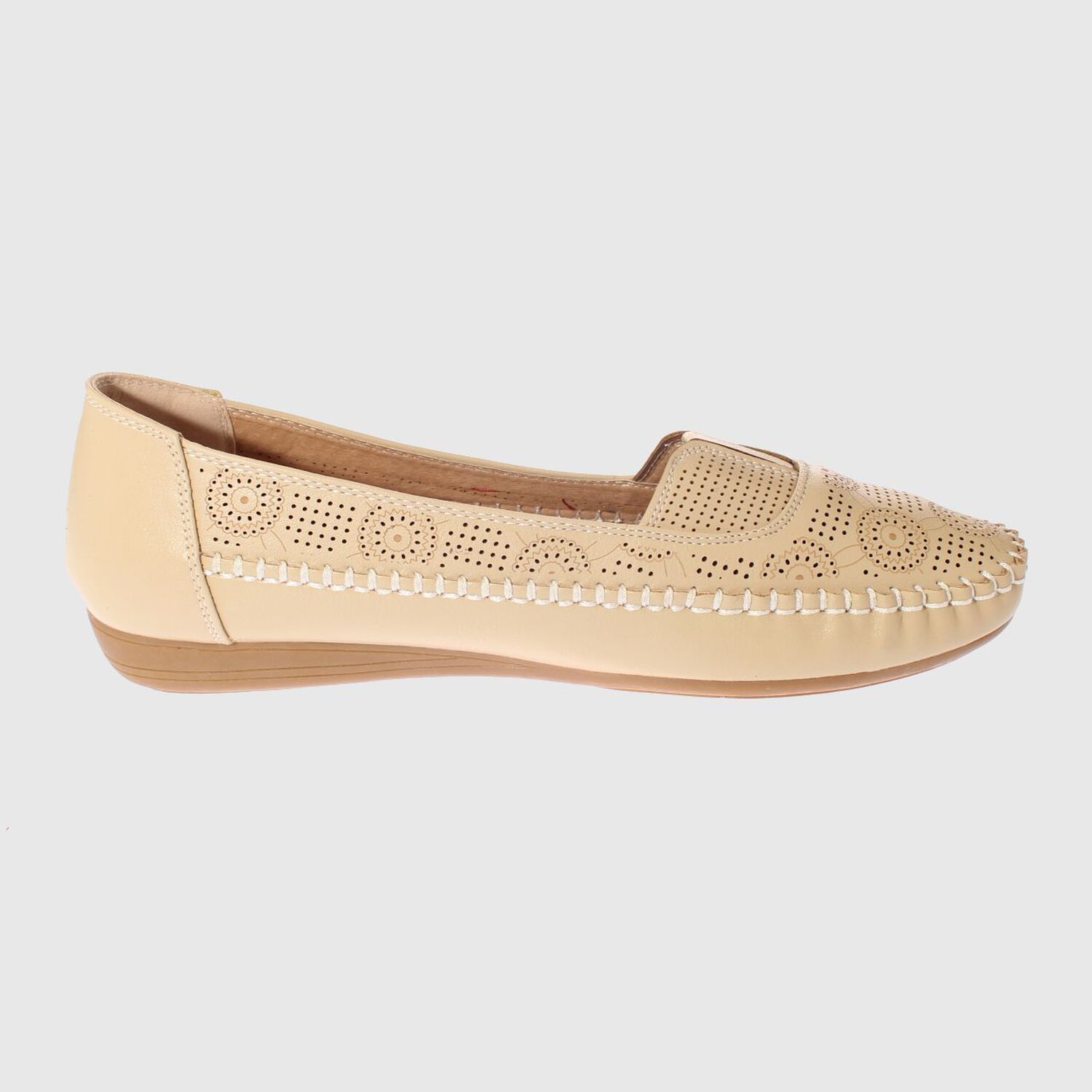 Mocas&iacute;n Beige Modelo Italiano Art. 5ask64244beige image number 3.0