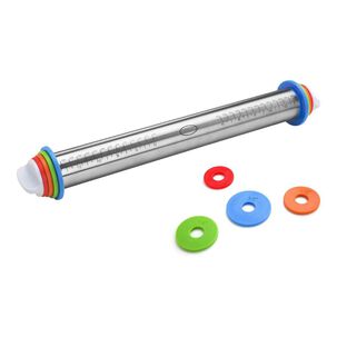 Rodillo Uslero Ajustable De Acero Inoxidable Para Reposter&iacute;a