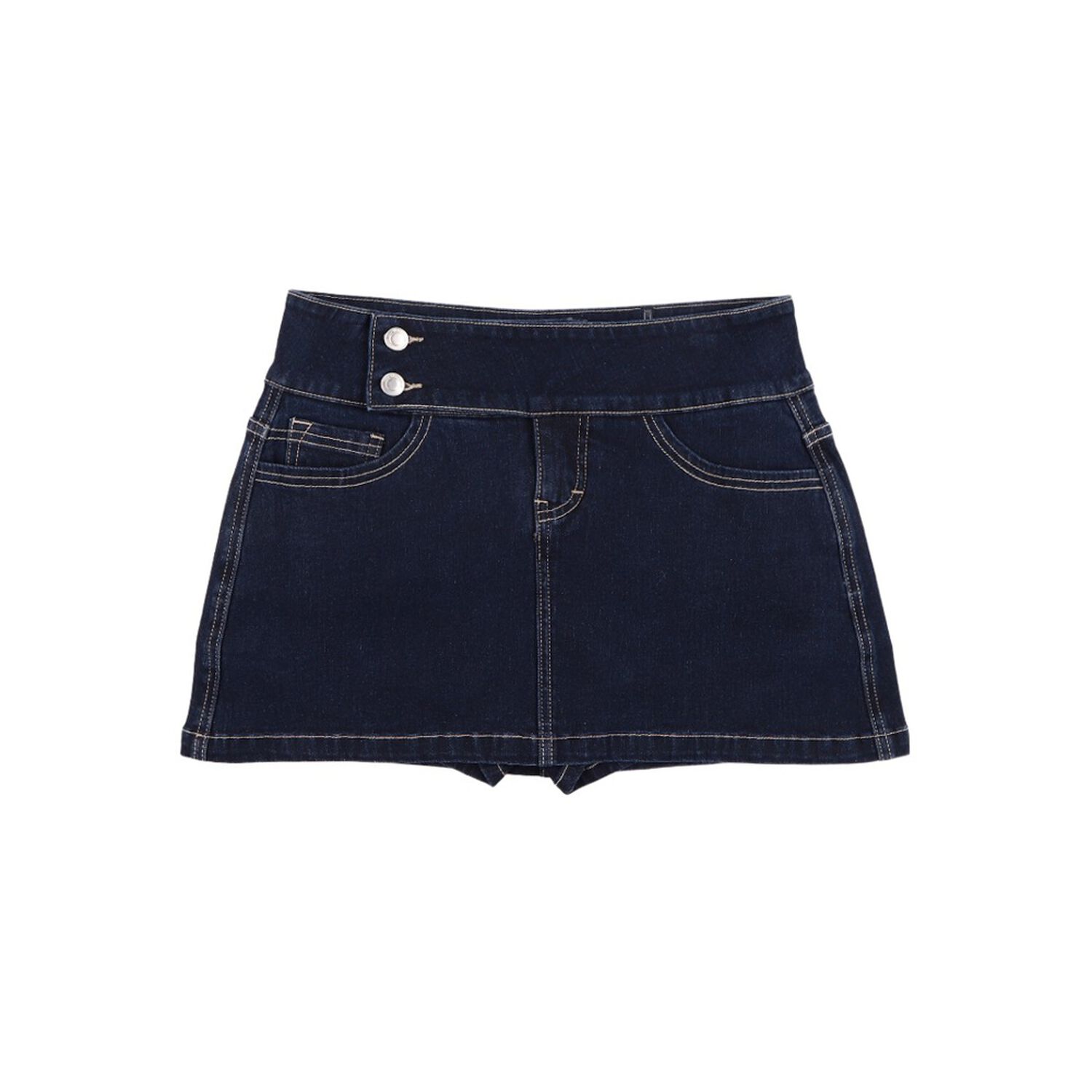 Falda Denim Mujer Rolly Go image number 0.0