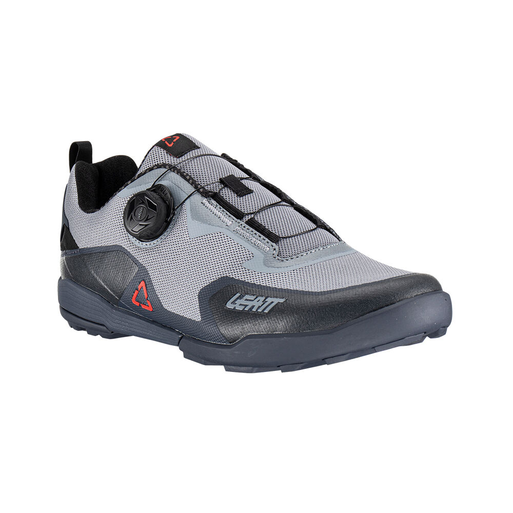 Zapatilla Leatt 6.0 Fijación Ciclismo Deportivo Trail Gris Claro image number 1.0
