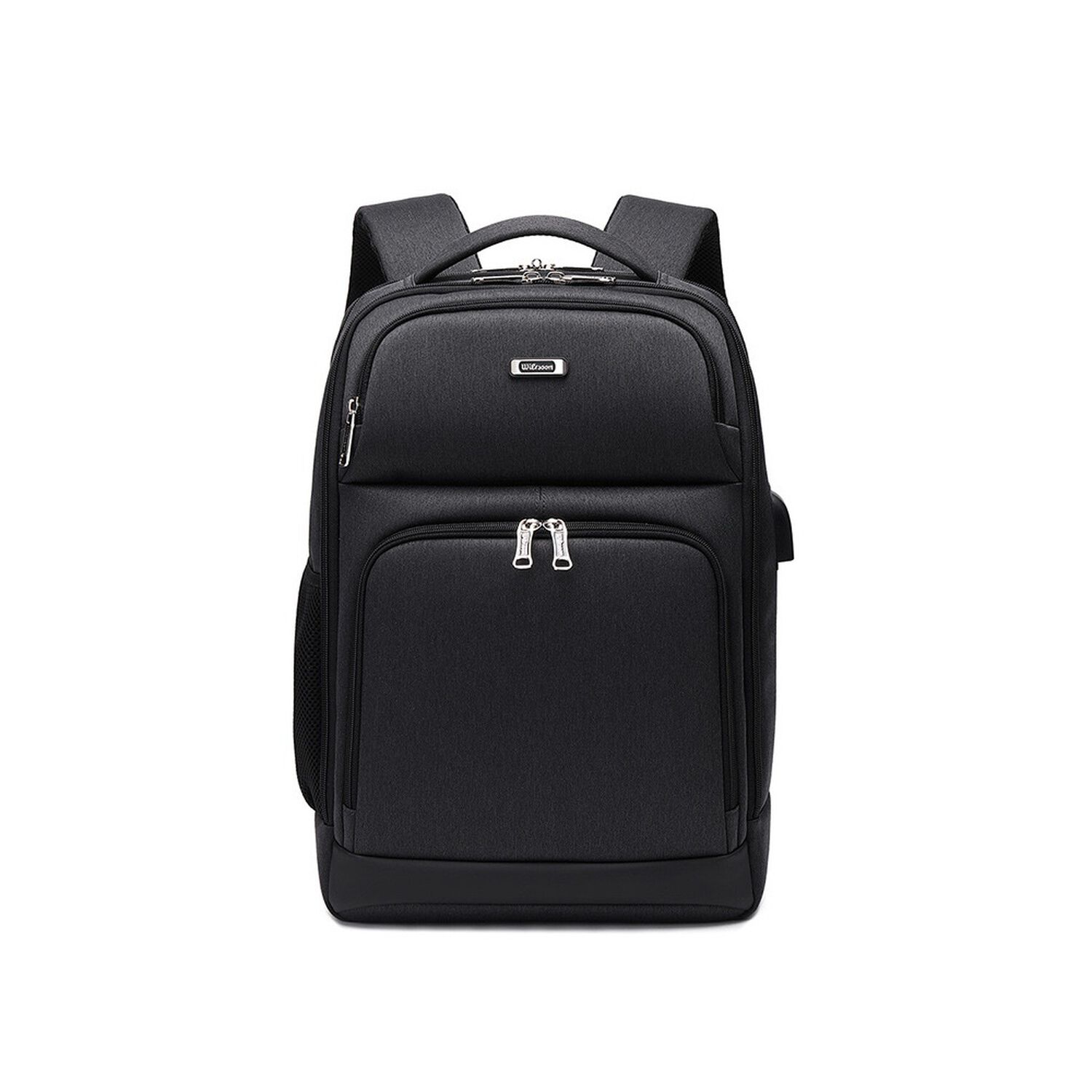 Mochila Notebook Inteligente Con Usb Negra By Lubabycas image number 8.0
