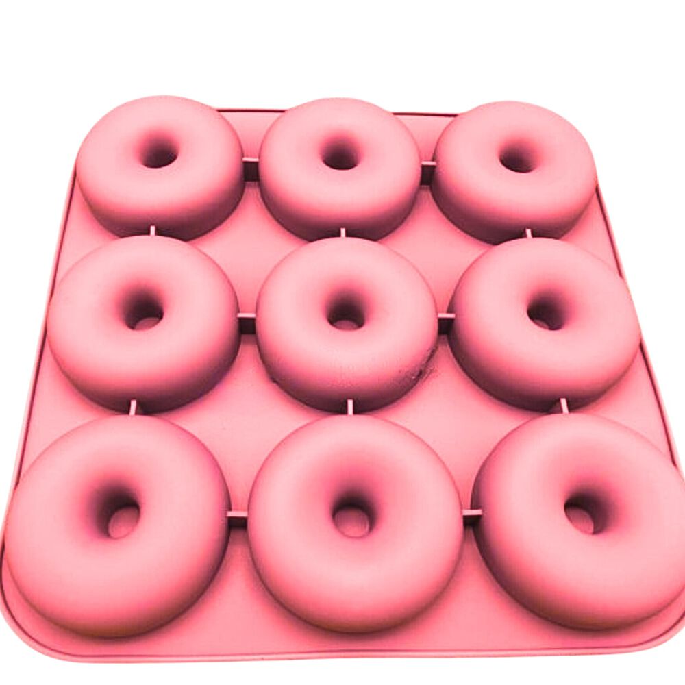 Moldes De Silicona Para Donas Rosa image number 2.0