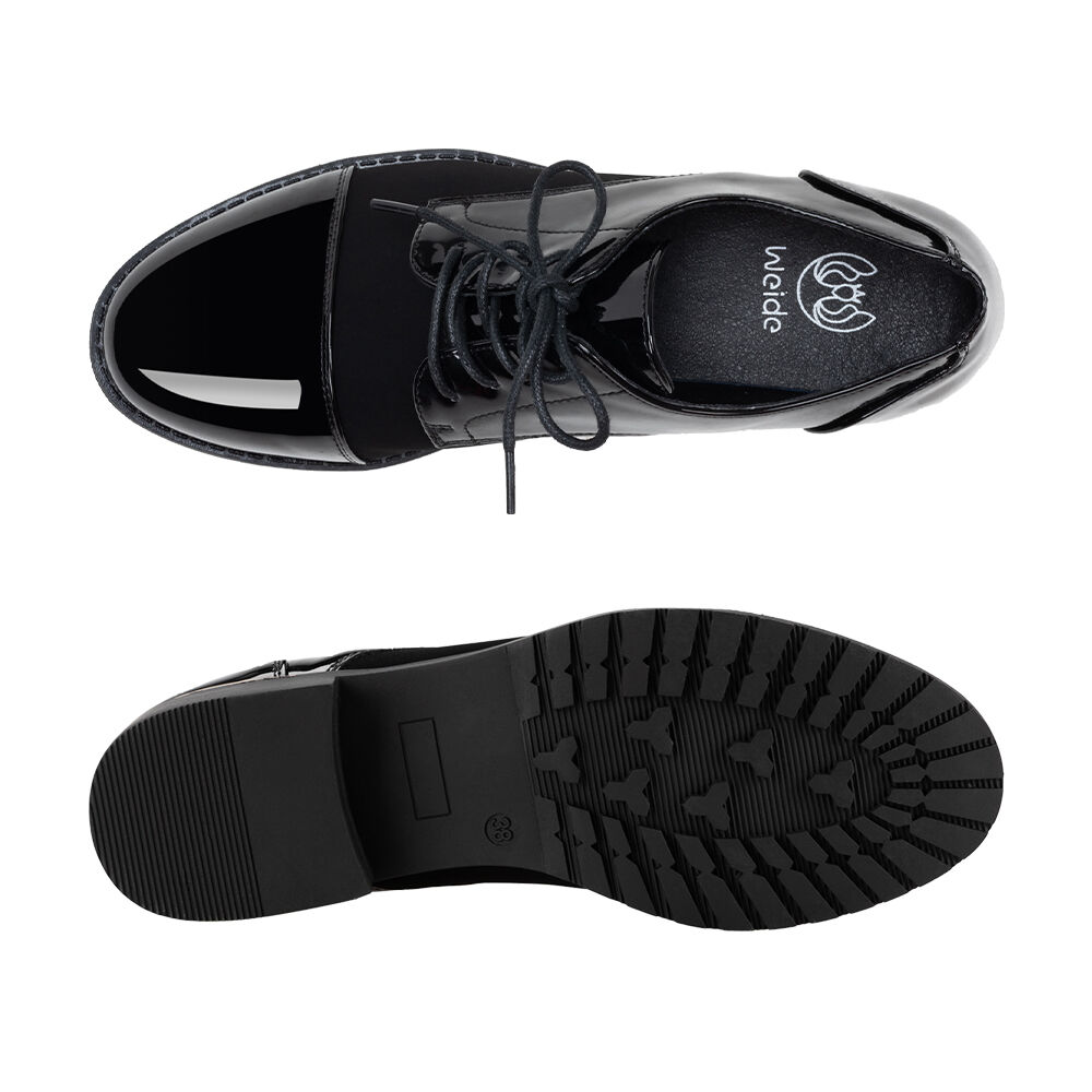 Zapato Taco Negro Casual Dh50 Weide image number 4.0