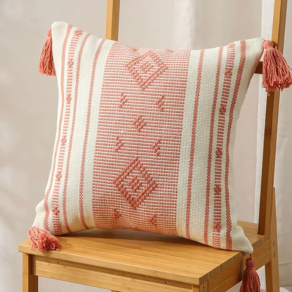 Set De 2 Cojines Kilim Con Borlas image number 2.0